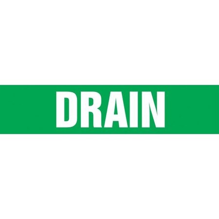 Accuform ASME ANSI PIPE MARKER DRAIN RPK295CTB RPK295CTB
